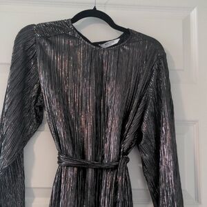 Smash + Tess Shimmering Black Dress